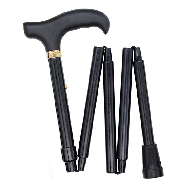 cast-a-cane fishing pole and collapsible adjustable walking cane Scratch Dent Black Mini Compact Folding V1268 Size Color:1-5/8oz Yellow Vintage Berkley GF40 8' Leader-Mate Mini standing on its own