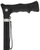 Black Adjustable Walking Hiking Staff