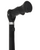 Black Adjustable Walking Hiking Staff