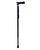 Black Adjustable Walking Hiking Staff