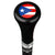 Royal Canes Puerto Rico Flat Top Walking Stick w/ Black Beechwood Shaft & Pewter Collar