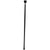 Royal Canes Medical Doctor Knob Walking Stick w/ Black Beechwood Shaft & Pewter Collar