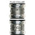 Royal Canes vintage 80th Birthday Symbol Knob Walking Stick w/ Black Beechwood Shaft & Pewter Collar
