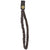 Royal Canes Cane Wrist Strap with Snap - Genuine Brown Braided Leather