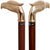 Royal Canes Brass Eagle Handle Walking Cane with Brown Beechwood Shaft
