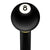 Royal Canes Genuine 8-Ball Handle Walking Stick With Black Beechwood Shaft and Brass Collar