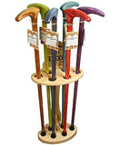 Shell Walking Cane Stand - Pine Wood