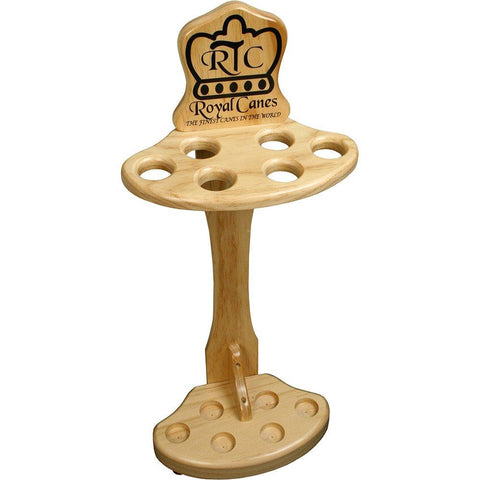 Royal Canes Shell Walking Cane Stand - Pine Wood