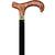 Royal Canes Extra Long, Super Strong Vivid Sunset Derby Walking Cane With Black Beechwood Shaft and Brass Collar