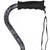 Fashionable Canes Purple Majesty Adjustable Offset Walking Cane With Comfort Grip w/ SafeTbase