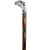 Royal Canes Colors Don't Run Chrome Plated Eagle Head Walking Cane With Inlaid Wenge Wood Shaft - Silver Collar