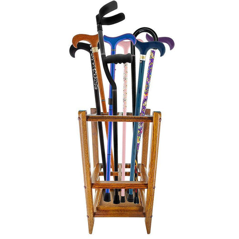 Royal Canes Genuine Oak Wood Cane Stand