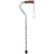 Fashionable Canes Cats Adjustable Offset Walking Cane with Comfort Grip w/ SafeTbase