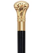 Royal Canes Replica of Bat Masterson Brass Knob Handle Walking Cane
