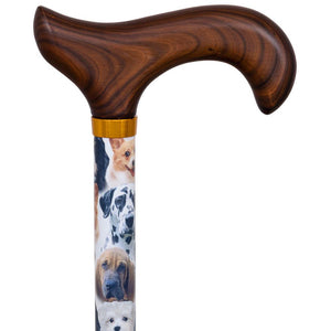 Royal Canes Dogs Designer Adjustable Derby Walking Cane
