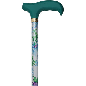 Royal Canes Glorious Gardens Standard Adjustable Cane