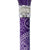 Royal Canes Purple Pearlz w/ Rhinestone Collar and Purple Swirl Designer Adjustable Cane