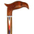 Royal Canes Colors Don't Run Eagle Handle Walking Cane With Inlaid Ovangkol Shaft and Silver Collar