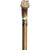Royal Canes Genuine Deer Stag Horn Walking Cane With Ovangkol Wood Shaft and Silver Collar
