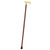 Royal Canes Lemon Ice Derby Walking Cane With Genuine Rosewood Shaft and Silver Collar