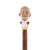 Royal Canes Pope Giovanni Knob Walking Stick with Stained Beechwood Shaft