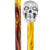Royal Canes Silver 925r Skull Walking Stick With Swarovski Crystal Eyes Flame Shaft