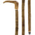 Fashionable Canes Staghorn with Chestnut Shaft