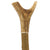 Fashionable Canes Staghorn thumb stick with chestnut shaft